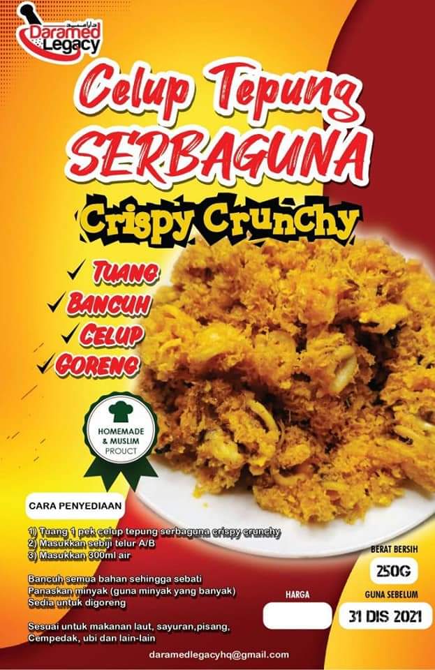 CELUP TEPUNG SERBAGUNA CRISPY CRUNCHY